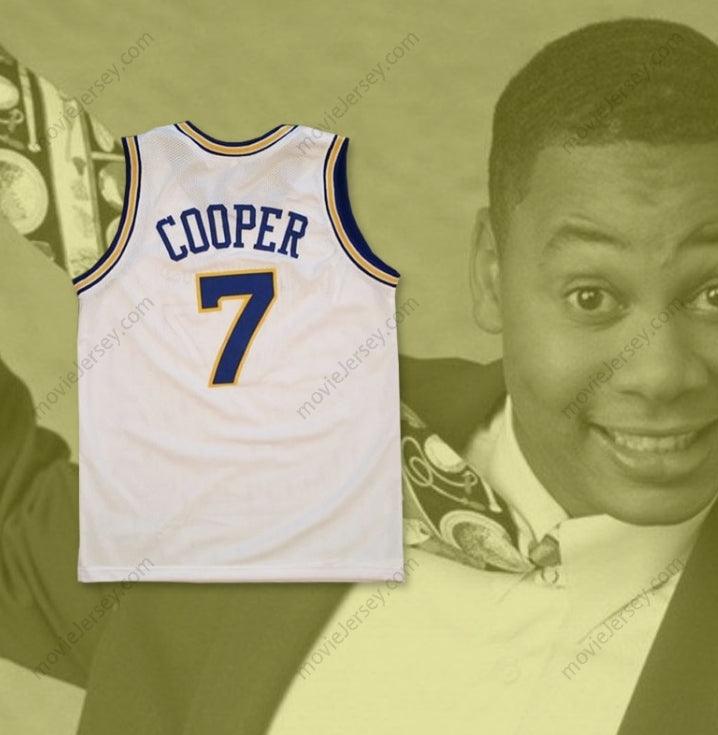 CUSTOM ANY Name Number MARK MARK COOPER 7 PRO CAREER BASKETBALL JERSEY HANGIN' WITH MR. COOPER Top Stitched S-6XL