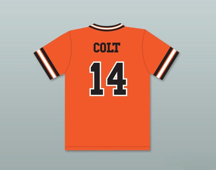 Custom Any Name Number JEFFREY 'COLT' DOUGLAS 14 DRAGONS BASEBALL JERSEY Top Stitched S-6XL