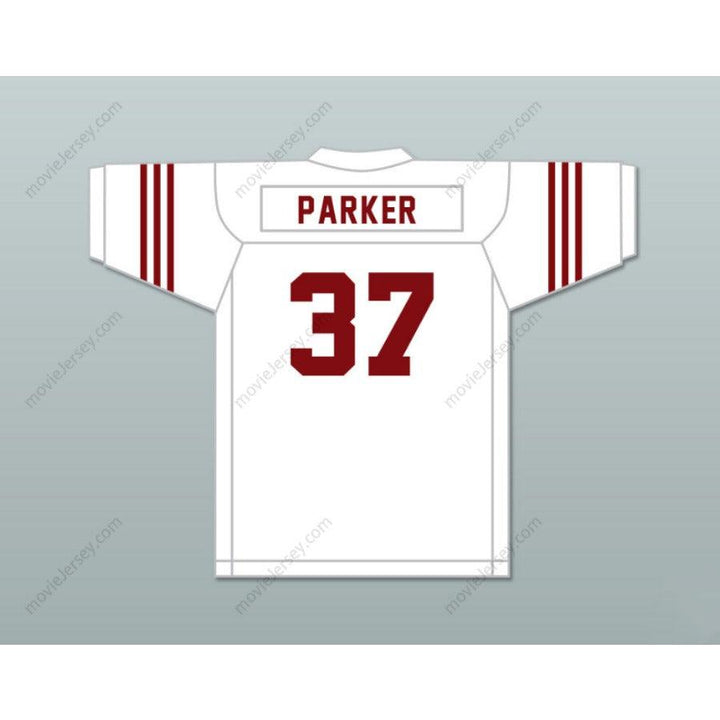 CUSTOM ANY Name Number JIM PARKER 37 SCOTT HIGH SCHOOL BULLDOGS MAROON FOOTBALL JERSEY Top Stitched S-6XL