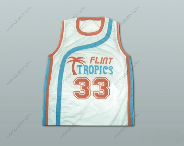 CUSTOM ANY Name Number FLINT TROPICS JACKIE MOON SEMI PRO BASKETBALL JERSEY Top Stitched S-6XL