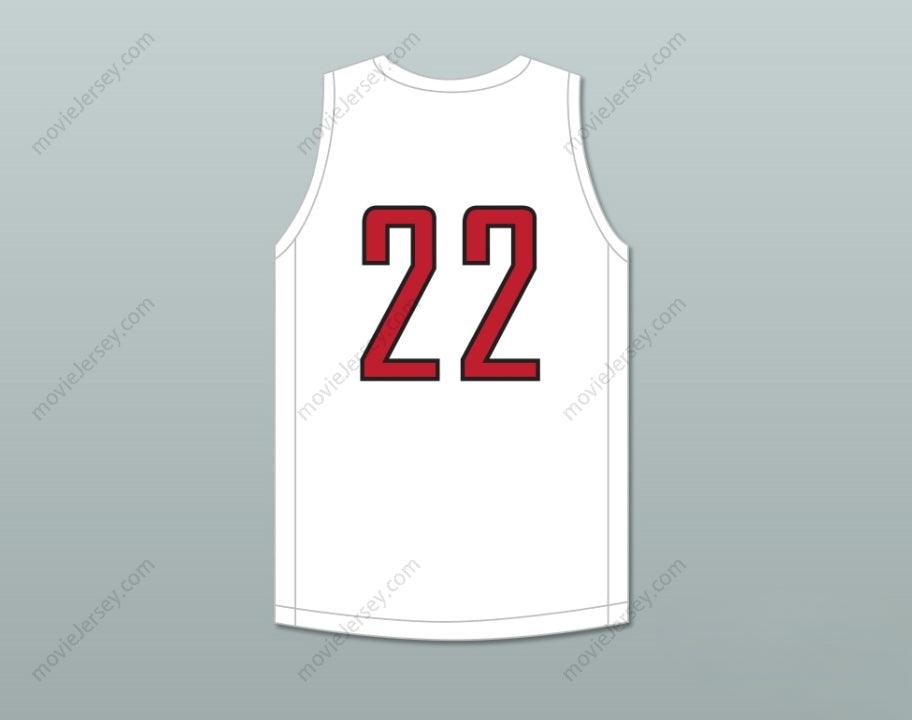 CUSTOM ANY Name Number JAYSON TATUM 22 CHAMINADE COLLEGE PREPARATORY SCHOOL RED DEVILS WHITE BASKETBALL JERSEY 1 Top Stitched S-6XL