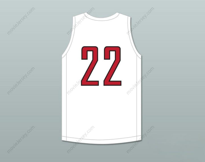 CUSTOM ANY Name Number JAYSON TATUM 22 CHAMINADE COLLEGE PREPARATORY SCHOOL RED DEVILS WHITE BASKETBALL JERSEY 1 Top Stitched S-6XL