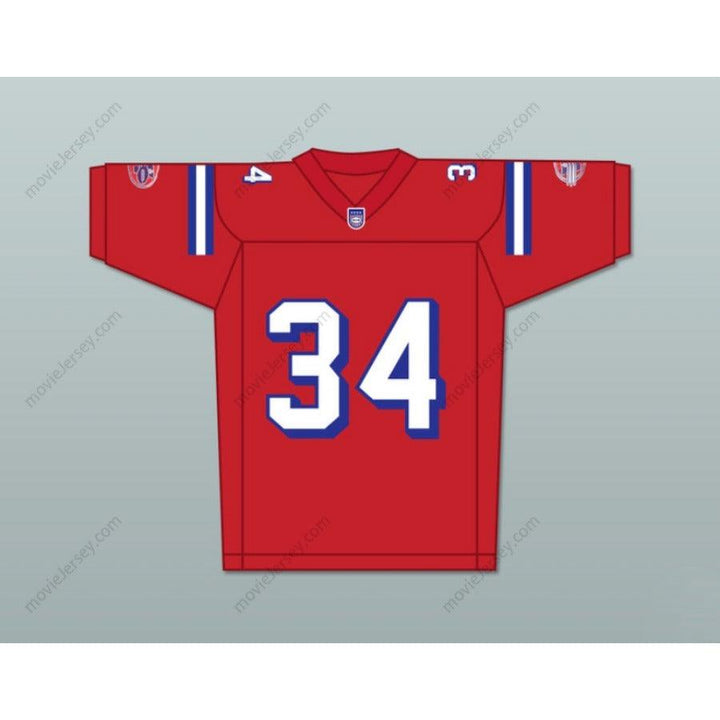 CUSTOM ANY Name Number WALTER COCHRAN 34 WASHINGTON SENTINELS HOME Football Jersey Top Stitched S-6XL