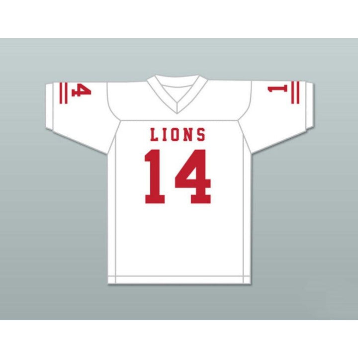 CUSTOM ANY Name Number DE'ANDRE JOHNSON 14 EMCC LIONS Football Jersey Top Stitched S-6XL