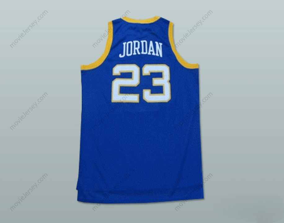 CUSTOM ANY Name Number MICHAEL 23 LANEY HIGH SCHOOL BUCCANEERS BLUE BASKETBALL JERSEY Top Stitched S-6XL
