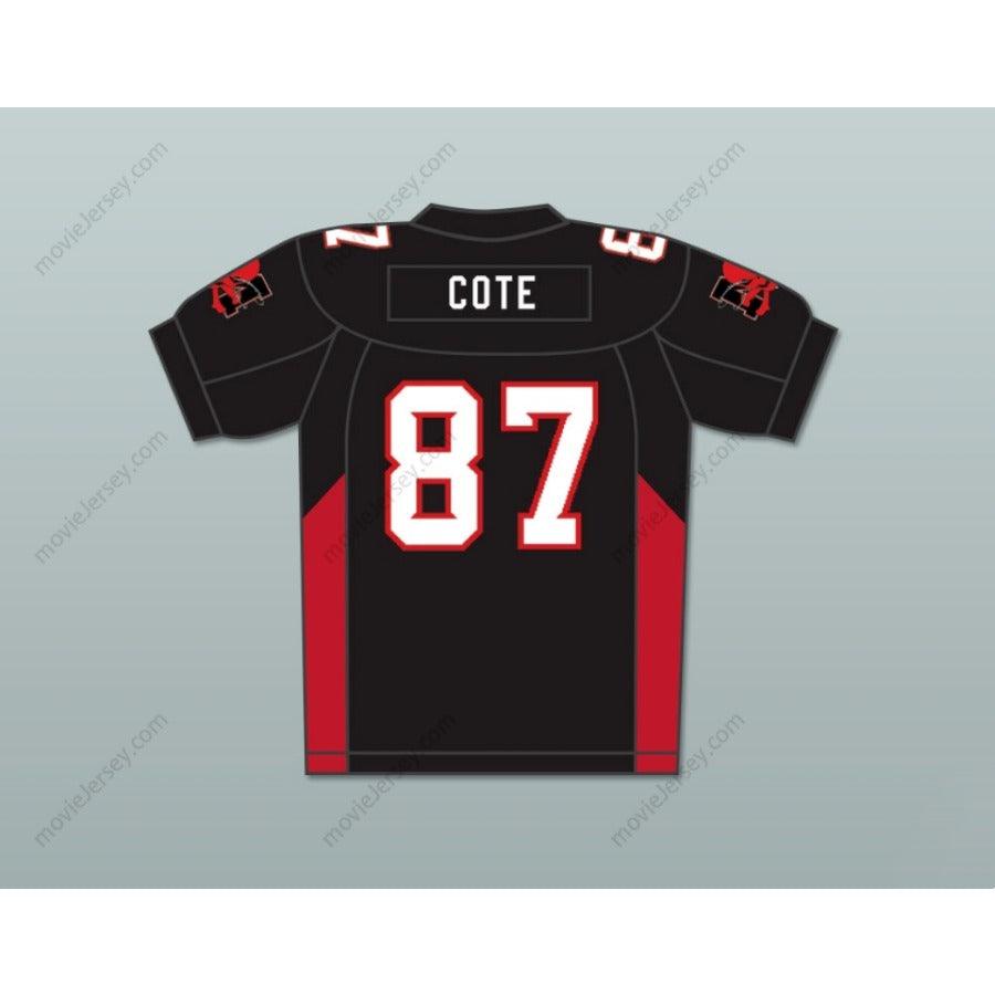 CUSTOM ANY Name Number 87 COTE MEAN MACHINE CONVICTS FOOTBALL JERSEY INCLUDES PATCHES Top Stitched S-6XL