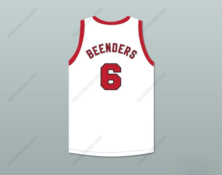 CUSTOM ANY Name Number HANK BEENDERS 6 PROVIDENCE STEAMROLLERS WHITE BASKETBALL JERSEY 4 Top Stitched S-6XL