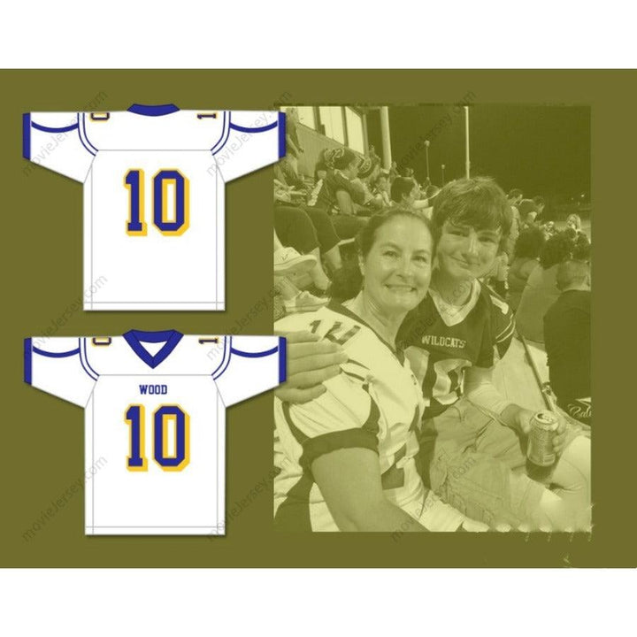 CUSTOM ANY Name Number CARSON STRONG 10 WILL C. WOOD HIGH SCHOOL WILDCATS Football Jersey Top Stitched S-6XL