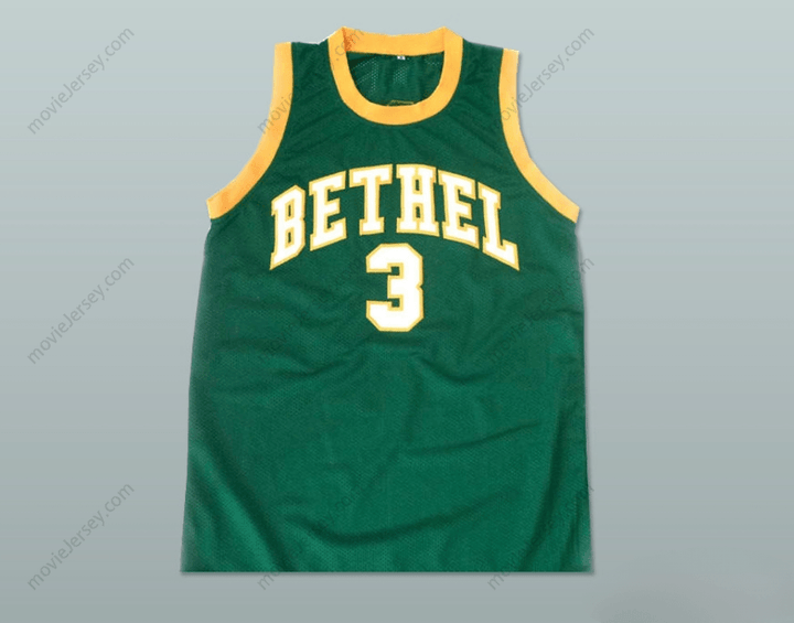 CUSTOM ANY Name Number ALLEN IVERSON BETHEL HIGH SCHOOL BASKETBALL JERSEY NEW Top Stitched S-6XL