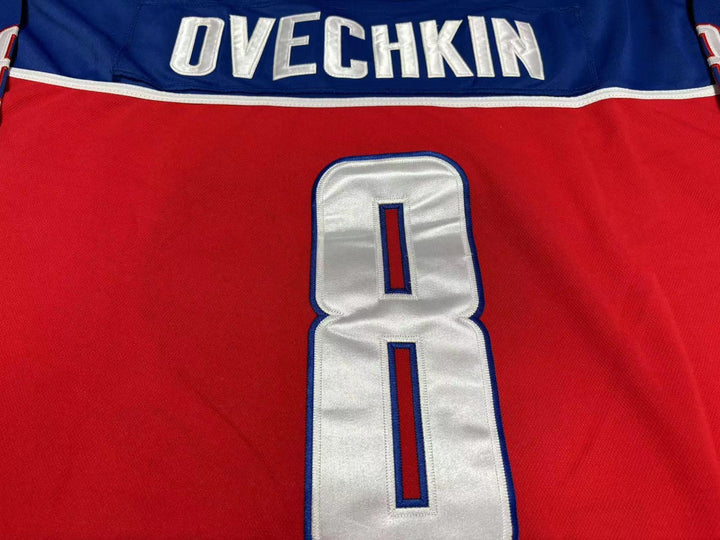 Custom Any Name Number ALEXANDER OVECHKIN 8 RUSSIA NATIONAL TEAM RED HOCKEY JERSEY Stitched Top Stitched S-6XL
