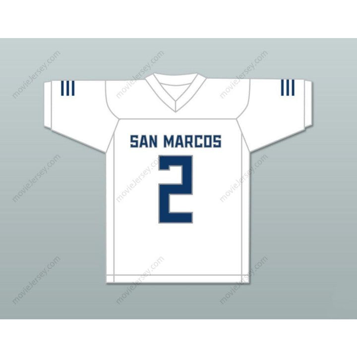 CUSTOM ANY Name Number KYLE PHILIPS 2 SAN MARCOS HIGH SCHOOL KNIGHTS Football Jersey Top Stitched S-6XL