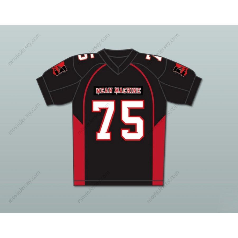 CUSTOM ANY Name Number 75 RAMIRES MEAN MACHINE CONVICTS FOOTBALL JERSEY INCLUDES PATCHES Top Stitched S-6XL