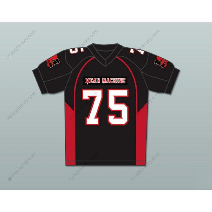 CUSTOM ANY Name Number 75 RAMIRES MEAN MACHINE CONVICTS FOOTBALL JERSEY INCLUDES PATCHES Top Stitched S-6XL