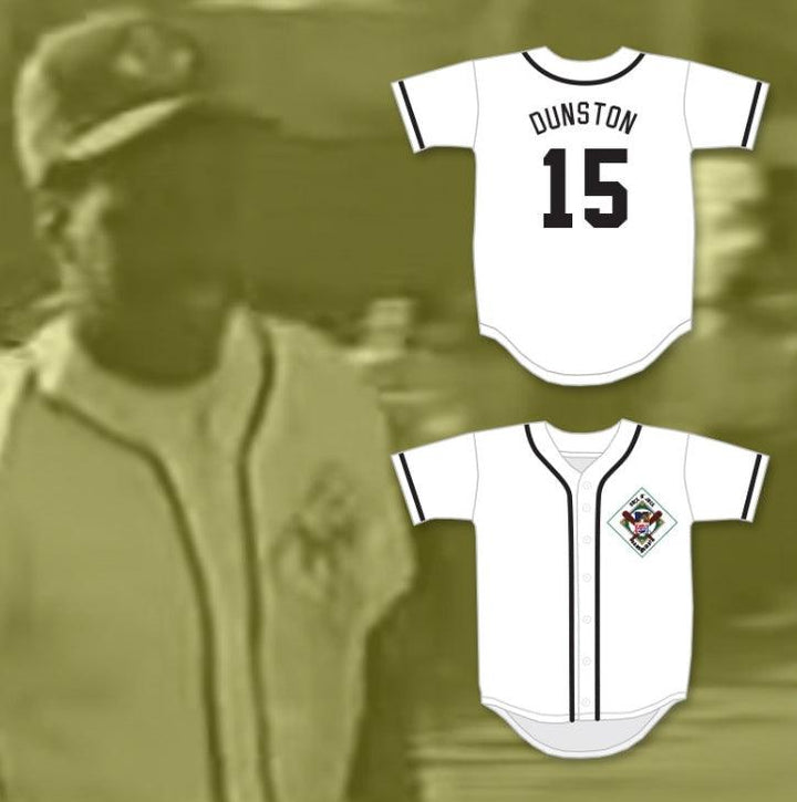 Custom Any Name Number SHAWON DUNSTON 15 SALAMANDERS BASEBALL JERSEY 1ST ANNUAL ROCK N' JOCK DIAMOND DERBY Top Stitched S-6XL