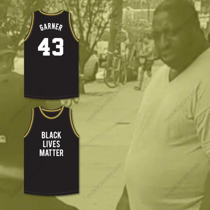 CUSTOM ANY Name Number ERIC GARNER 43 BLACK LIVES MATTER BASKETBALL JERSEY Top Stitched S-6XL
