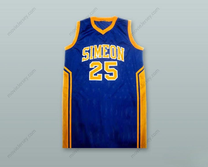 CUSTOM ANY Name Number BEN WILSON 25 SIMEON HIGH SCHOOL BASKETBALL JERSEY NEW STITCH SEWN Top Stitched S-6XL