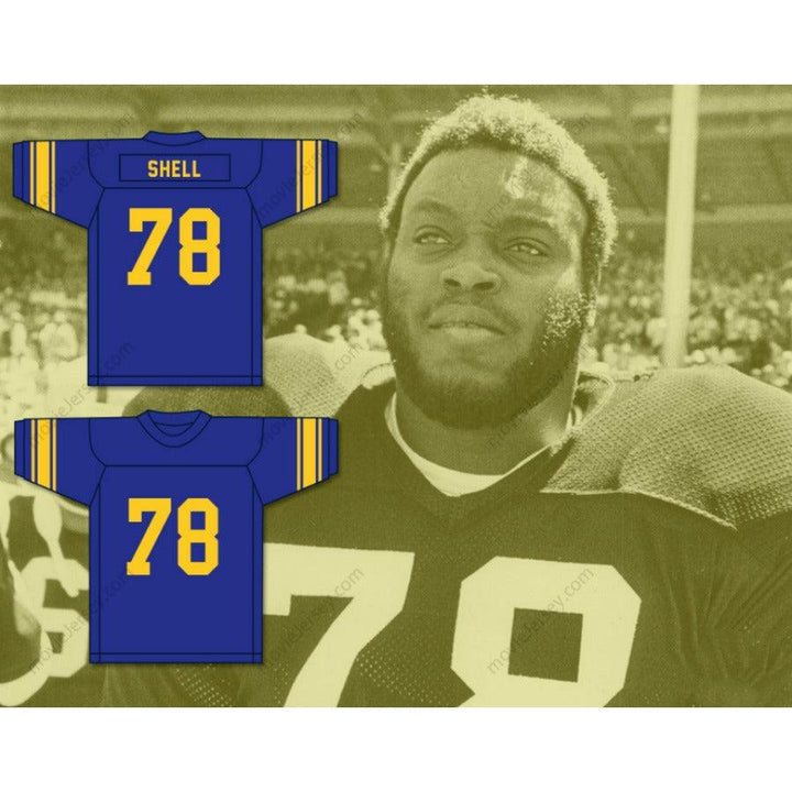 CUSTOM ANY Name Number ART SHELL 78 BONDS-WILSON HIGH SCHOOL COBRAS Football Jersey Top Stitched S-6XL