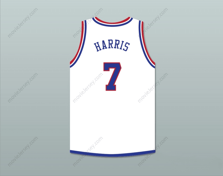 CUSTOM ANY Name Number LUSIA HARRIS 7 USA WHITE BASKETBALL JERSEY 2 Top Stitched S-6XL