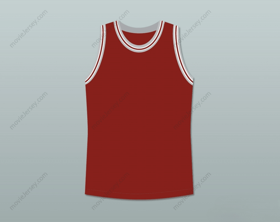 CUSTOM ANY Name Number PHILIP SEYMOUR HOFFMAN SANDY LYLE ALONG CAME POLLY DARK RED BASKETBALL JERSEY Top Stitched S-6XL