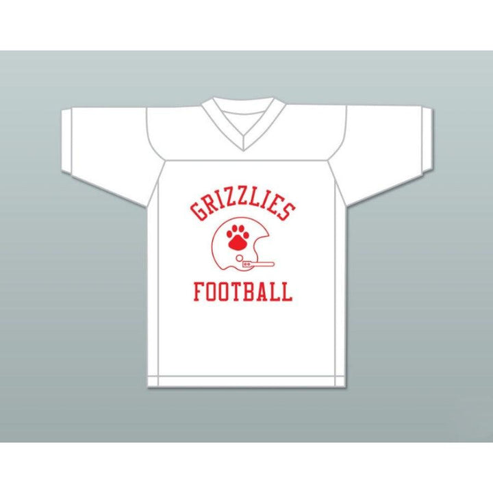 CUSTOM ANY Name Number B.J. CAINE 55 MINNVILLE HIGH SCHOOL GRIZZLIES Football Jersey Top Stitched S-6XL