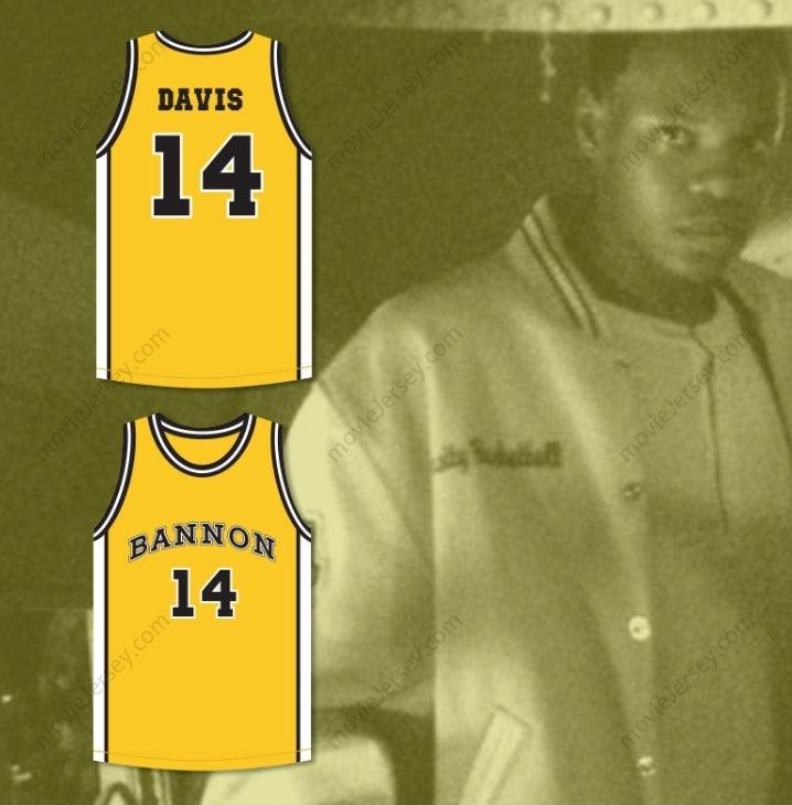 CUSTOM ANY Name Number DEAUNDRE DAVIS 14 BANNON HIGH SCHOOL BASKETBALL JERSEY JEEPERS CREEPERS 2 Top Stitched S-6XL