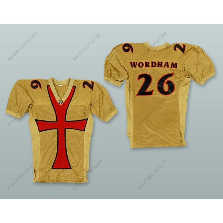 CUSTOM ANY Name Number DALLAS KNIGHTS WORDHAM 26 ANY GIVEN SUNDAY Football Jersey Top Stitched S-6XL
