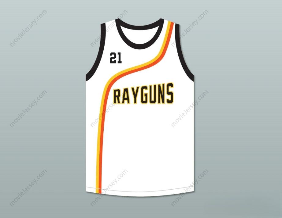 CUSTOM ANY Name Number TIM DUNCAN 21 ROSWELL RAYGUNS WHITE BASKETBALL JERSEY Top Stitched S-6XL