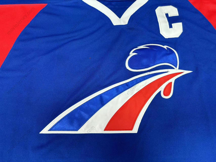 Custom Any Name Number PHILIPPE BOZON 12 FRANCE BLUE HOCKEY JERSEY  Top Stitched S-6XL