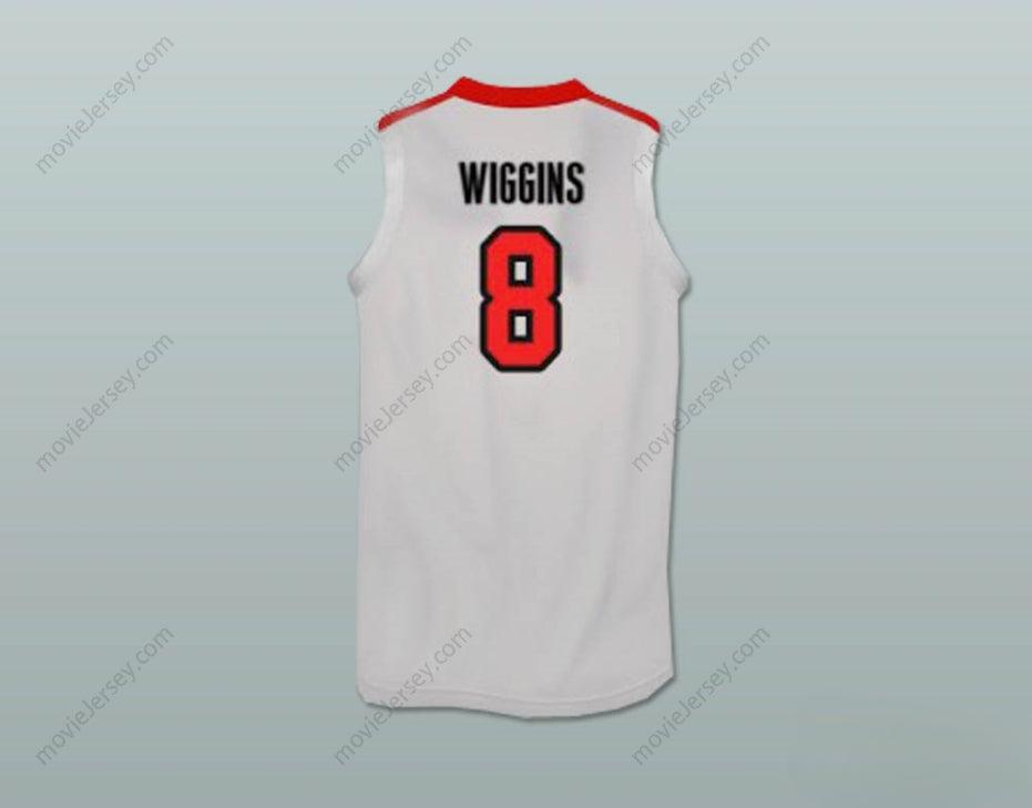 CUSTOM ANY Name Number ANDREW WIGGINS CANADA WHITE BASKETBALL JERSEY Top Stitched S-6XL