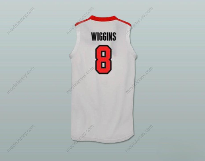 CUSTOM ANY Name Number ANDREW WIGGINS CANADA WHITE BASKETBALL JERSEY Top Stitched S-6XL