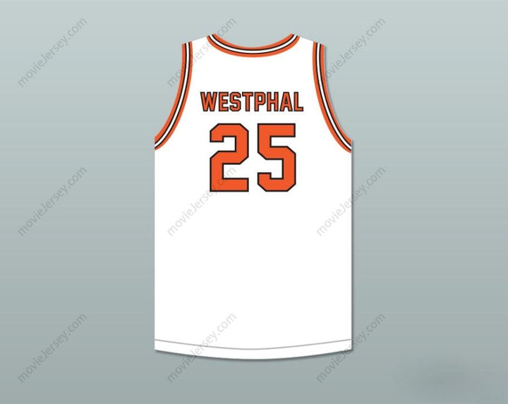 CUSTOM ANY Name Number PAUL WESTPHAL 25 AVIATION HIGH SCHOOL FALCONS WHITE BASKETBALL JERSEY Top Stitched S-6XL