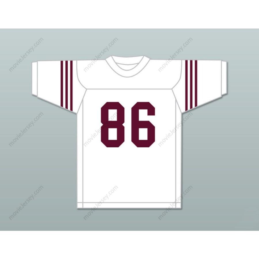 CUSTOM ANY Name Number REGGIE WHITE 86 HOWARD SCHOOL OF ACADEMICS AND TECHNOLOGY HUSTLIN TIGERS MAROON FOOTBALL JERSEY Top Stitched S-6XL