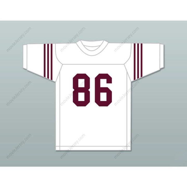 CUSTOM ANY Name Number REGGIE WHITE 86 HOWARD SCHOOL OF ACADEMICS AND TECHNOLOGY HUSTLIN TIGERS MAROON FOOTBALL JERSEY Top Stitched S-6XL