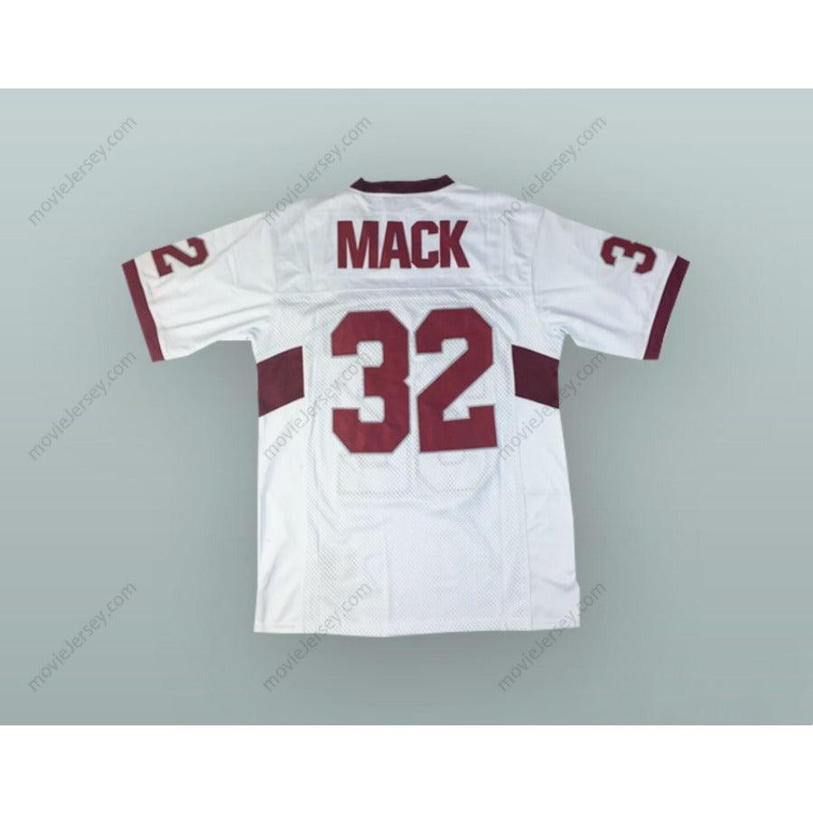 CUSTOM ANY Name Number KHALIL MACK 32 WESTWOOD HIGH SCHOOL WHITE ALTERNATE FOOTBALL JERSEY Top Stitched S-6XL