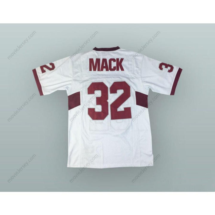 CUSTOM ANY Name Number KHALIL MACK 32 WESTWOOD HIGH SCHOOL WHITE ALTERNATE FOOTBALL JERSEY Top Stitched S-6XL