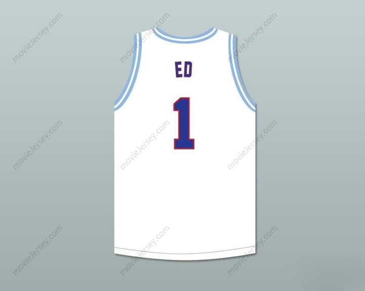 CUSTOM ANY Name Number ED 1 GOOD BURGER WHITE BASKETBALL JERSEY Top Stitched S-6XL