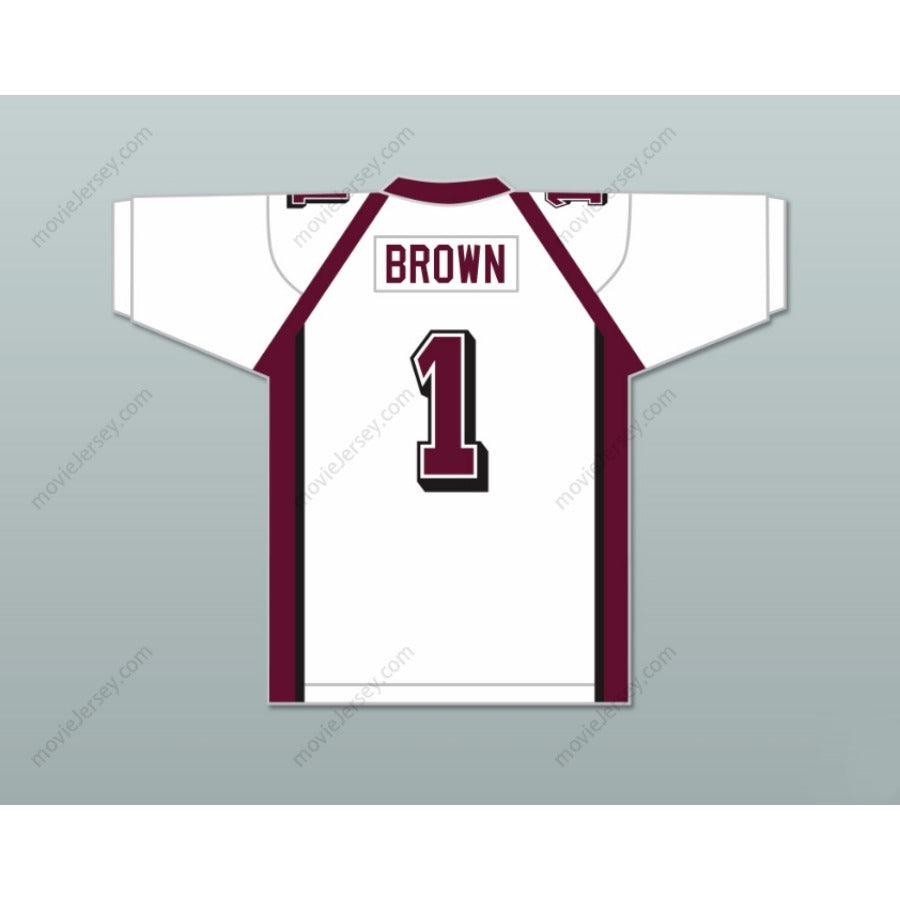 CUSTOM ANY Name Number ANTONIO BROWN 1  NORLAND SENIOR HIGH SCHOOL FOOTBALL JERSEY Top Stitched S-6XL