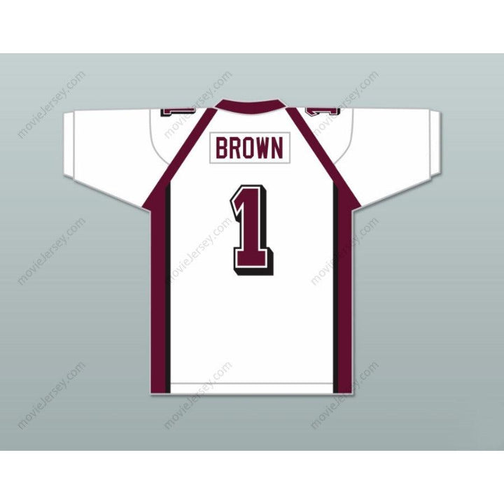 CUSTOM ANY Name Number ANTONIO BROWN 1  NORLAND SENIOR HIGH SCHOOL FOOTBALL JERSEY Top Stitched S-6XL