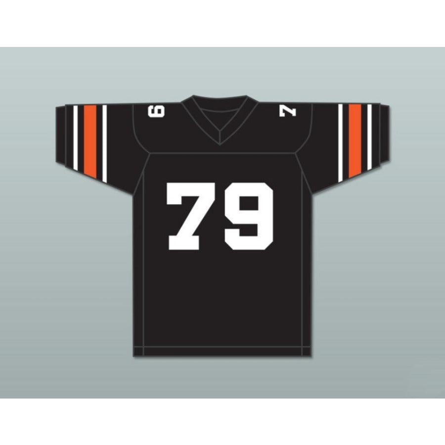 CUSTOM ANY Name BLACK ORC FOGTEETH 79 Football Jersey Top Stitched S-6XL
