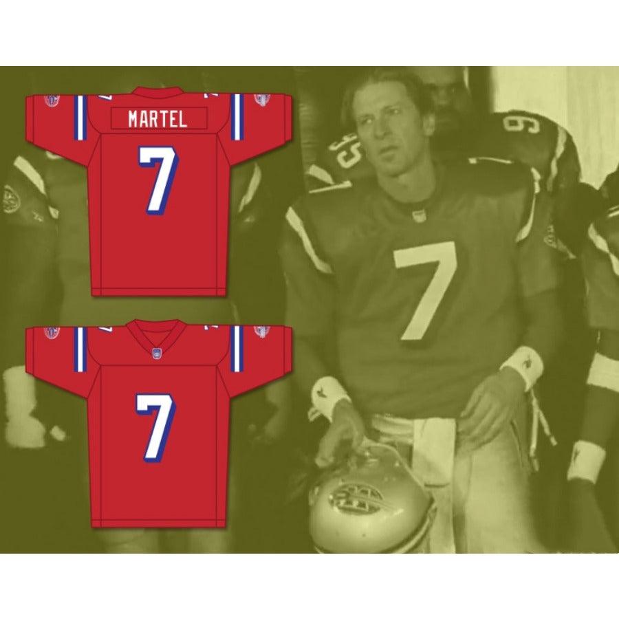 CUSTOM ANY Name Number EDDIE MARTEL 7 WASHINGTON SENTINELS HOME Football Jersey Top Stitched S-6XL
