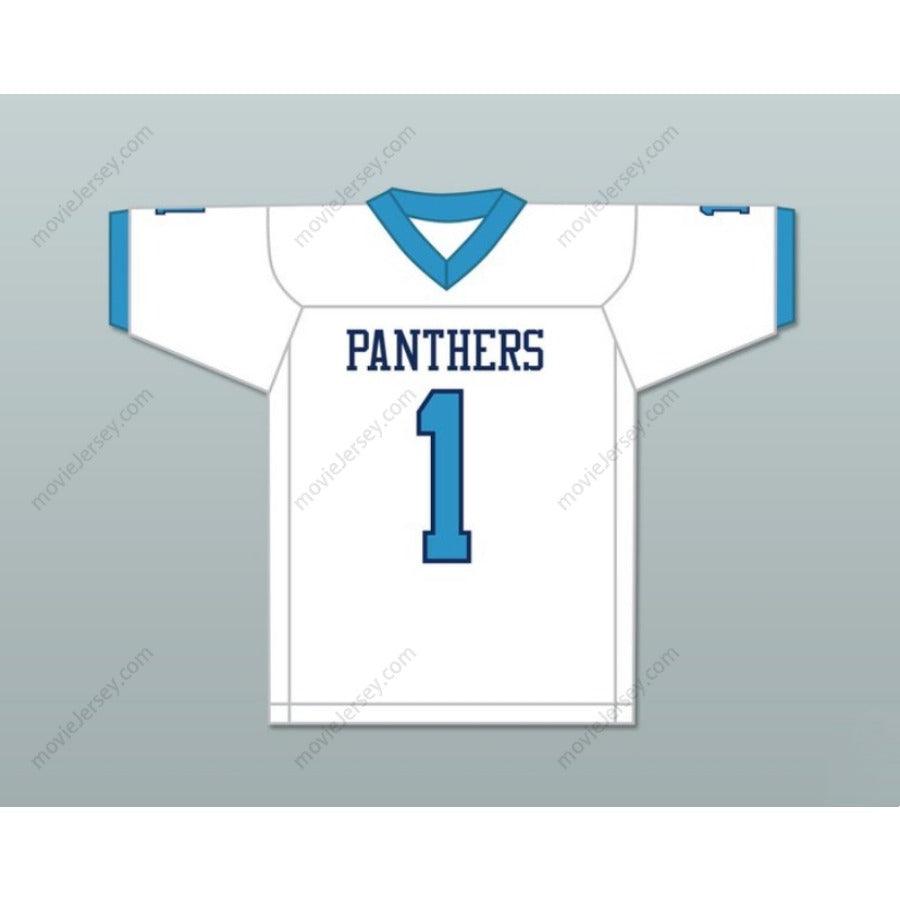 CUSTOM ANY Name Number KENNETH GAINWELL 1 YAZOO COUNTY HIGH SCHOOL PANTHERS FOOTBALL JERSEY Top Stitched S-6XL
