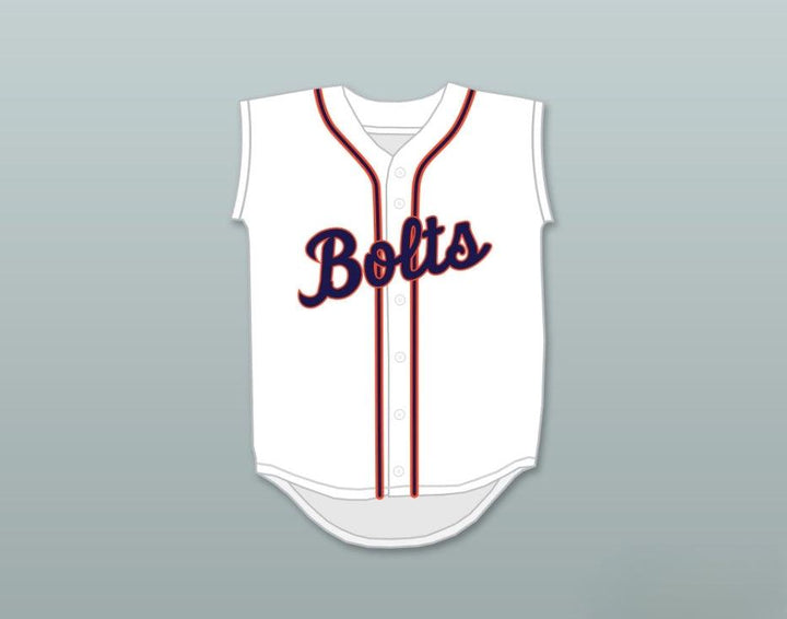 Custom Any Name Number MIKE TROUT 1  SENIOR HIGH SCHOOL THUNDERBOLTS WHITE BASEBALL JERSEY 1 Top Stitched S-6XL