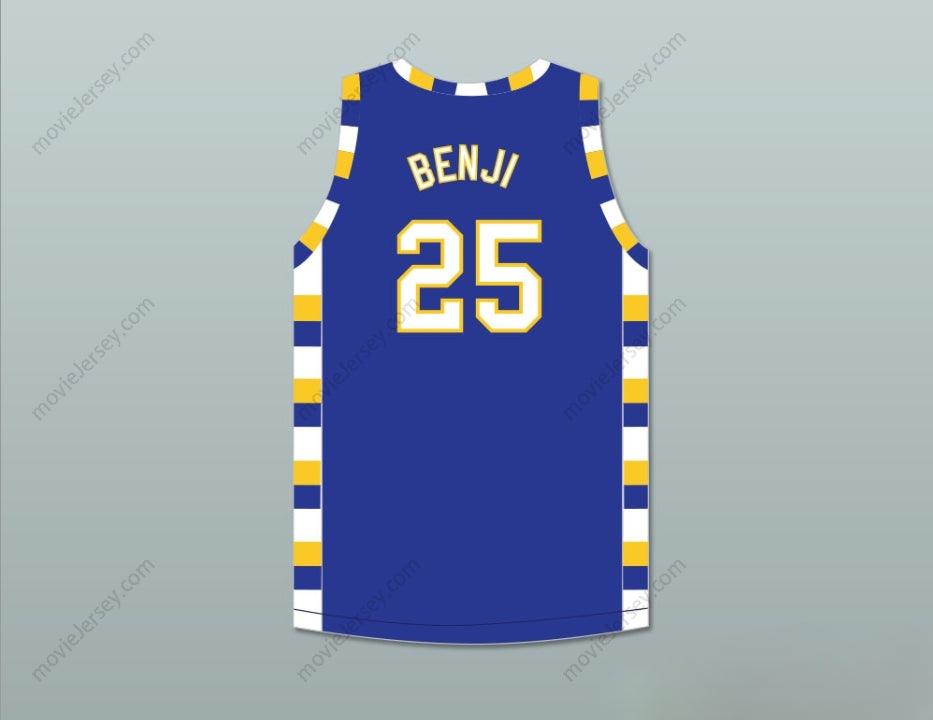 CUSTOM ANY Name Number BEN 'BENJI' WILSON 25 SIMEON CAREER ACADEMY WOLVERINES ROYAL BLUE BASKETBALL JERSEY Top Stitched S-6XL