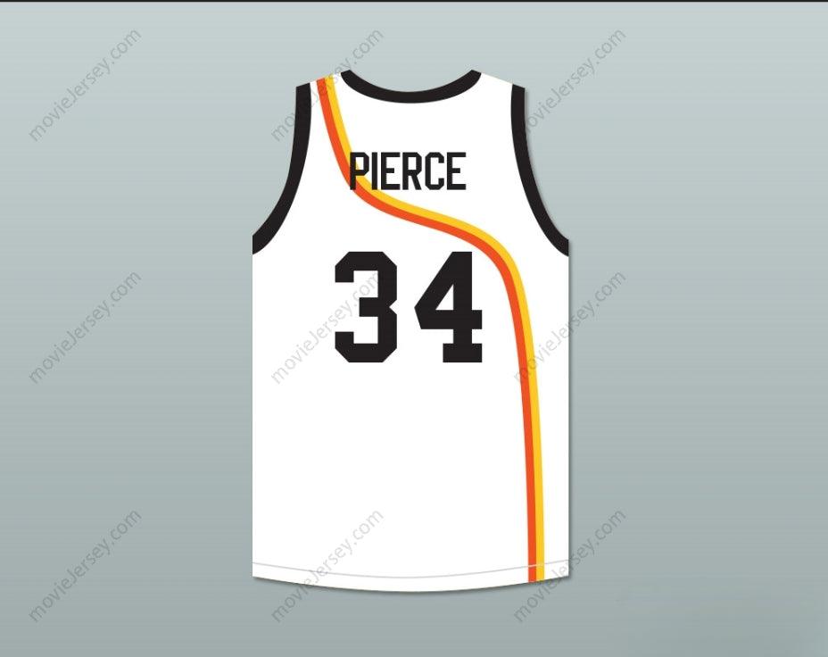 CUSTOM ANY Name Number PAUL PIERCE 34 ROSWELL RAYGUNS WHITE BASKETBALL JERSEY Top Stitched S-6XL
