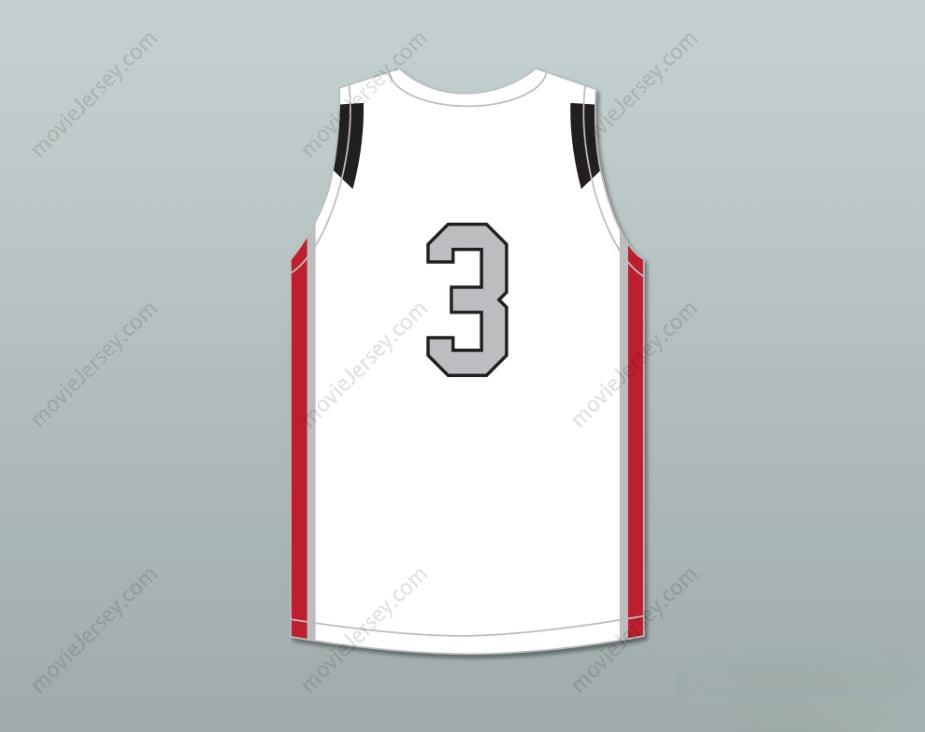 CUSTOM ANY Name Number MARCUS SMART 3 EDWARD S. MARCUS HIGH SCHOOL MARAUDERS WHITE BASKETBALL JERSEY 1 Top Stitched S-6XL