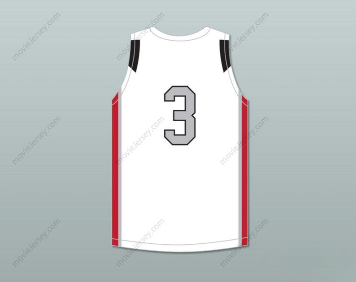 CUSTOM ANY Name Number MARCUS SMART 3 EDWARD S. MARCUS HIGH SCHOOL MARAUDERS WHITE BASKETBALL JERSEY 1 Top Stitched S-6XL