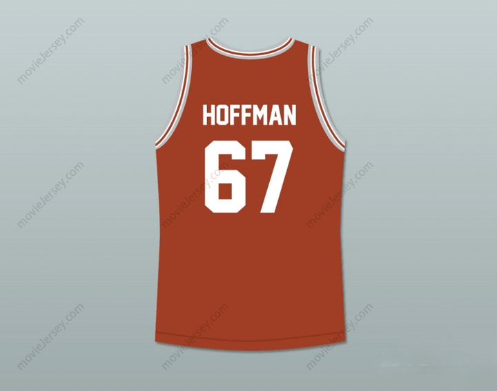 CUSTOM ANY Name Number PHILIP SEYMOUR HOFFMAN SANDY LYLE ALONG CAME POLLY DARK ORANGE BASKETBALL JERSEY Top Stitched S-6XL