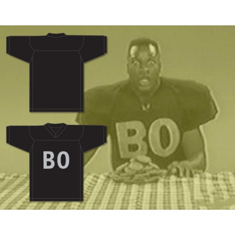 CUSTOM ANY Name Number BO JACKSON 34 BO BLACK FOOTBALL JERSEY All Stitched S-6XL