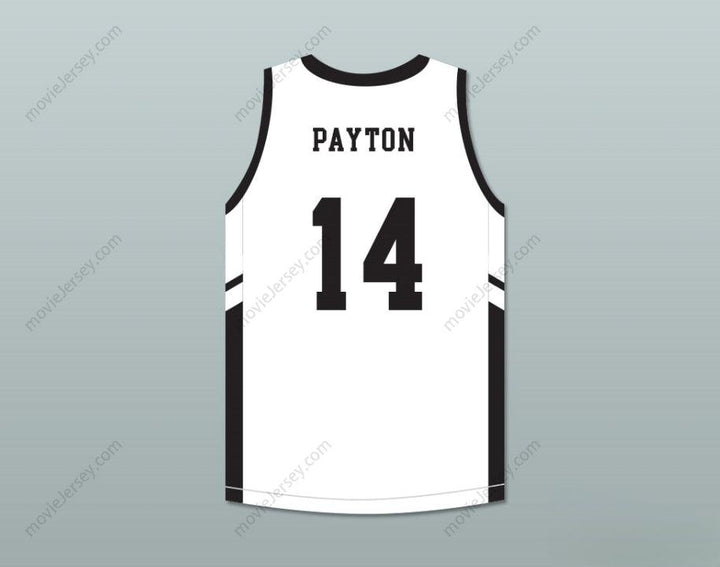 CUSTOM ANY Name Number PAYTON 14 MAMBA BALLERS WHITE BASKETBALL JERSEY VERSION 2 Top Stitched S-6XL