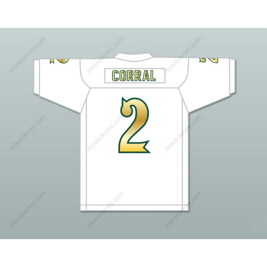 CUSTOM ANY Name Number MATT CORRAL 2 LONG BEACH POLYTECHNIC HIGH SCHOOL JACKRABBITS Football Jersey Top Stitched S-6XL